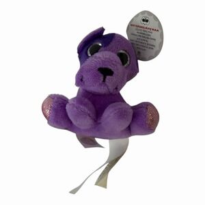 Surprizamals Series 9 Margo Boxer Purple Puppy Dog Plush Toy NWT‎